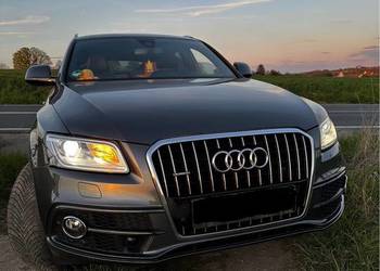 Audi Q5 3.0 TDI quattro S-line | ACC | Webasto | Hak | Navi Plus | Serwisow