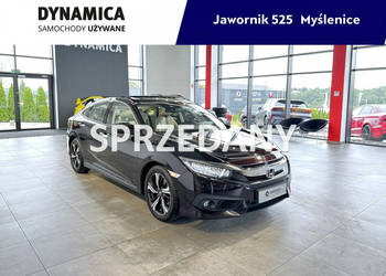 Honda Civic Executive 1.5Turbo 182KM M6 2017/2018 r., salon PL, I właścici…
