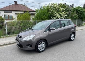 Ford Grand C-Max 1.0 125KM TITANIUM 7-Osób Klimatronik Navi Serwis Alu 16'