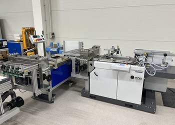 Bigówko falcerka Heidelberg Stahlfolder + Popp Maschinenbau SRT + MWS