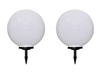 Lampy do oświetlenia ścieżki 2 szt LED 50 cm ze szpikulcami WM-277118