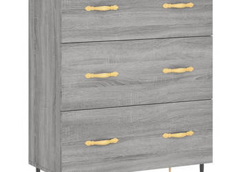 Szafka szary dąb sonoma 695x34x90cm materiał drewnopochodny WM-827834