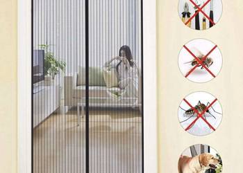 Moskitiera na drzwi balkonowe 90x220 cm