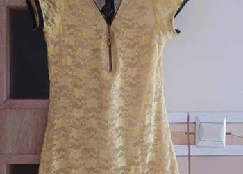 Śliczna żółta bluzka damska