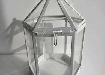 Mini szklarnia biała