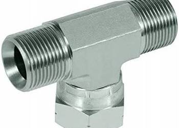 Rozgałęziacz 1/4" | Stal Nierdzewna, 400 bar, 2 x 1/4"