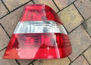 Lampa prawa tylna BMW E46 SEDAN POLIFT Biały kierunkowskaz