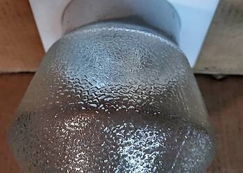 Lampa z oprawą porcelanową  naścienna  E 27 z lat PRL