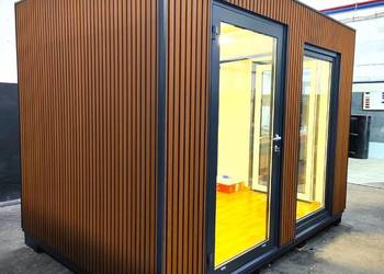 Kontener biurowy / Kontener ogrodowy / Pawilon 3,2 x 2,2 m z dostawą