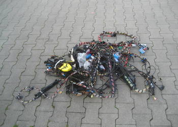 bmw IX instalacja wiązka przewodów wnętrza 4a2c701