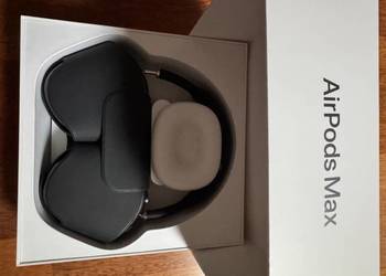 Słuchawki nauszne APPLE AirPods Max z etui Space Gray
