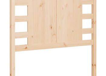Wezgłowie łóżka 96x4x100 cm lite drewno sosnowe WM-818750