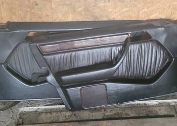 Mercedes 124 Boczki bass active w124 czarna skóra