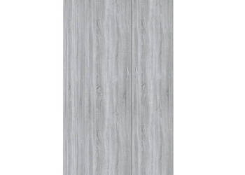 Szafka szary dąb sonoma 90x52x200 cm materiał drewnopochodny WM-815355