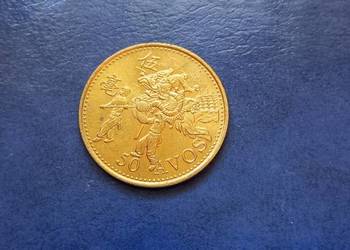 Stare monety 50 avos 1993 Makau