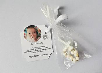 Różaniec Ecri – Podziękowanie Dla Chrzestnego Chrzest Święty Ze Zdjęciem