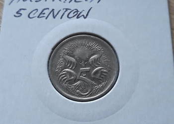 5 Centów Australia 1989 i 1993 r.