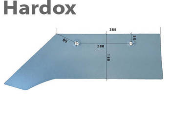 Lemiesz 300hektarów HARDOX SSP280/L części do pługa RABEWERK