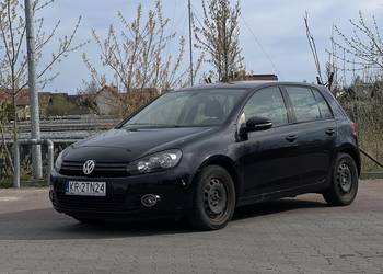 Volkswagen Golf VW GOLF 6 1.6 TDI niski przebieg, nowy akumulator