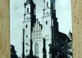 POZNAŃ - WIDOK NA KATEDRĘ POŁOŻONĄ NA OSTROWIE TUMSKIM