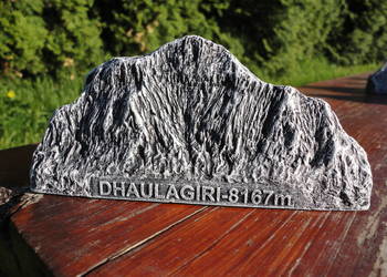 Dhaulagiri - relief , Korona Himalajów