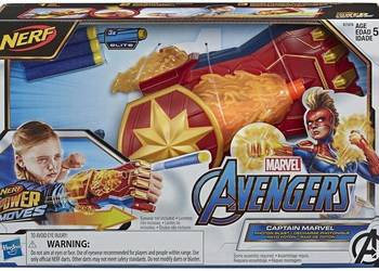 Kapitan Marvel Avengers Nerf Photon Blaster Rękawica Wyrzutn