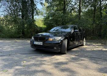BMW e91, 320d M47, 2006 r., polski salon