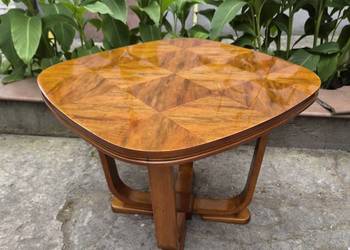 Stary stolik kawowy w stylu Art Deco, antyk, vintage