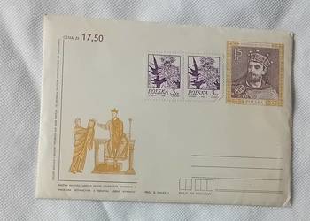 Koperta Poczet królów i książąt polskich wg Jana Matejki. PPTT 1987 r.