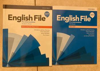 English File Pre-Intermediate Komplet Student's Book i Workbook