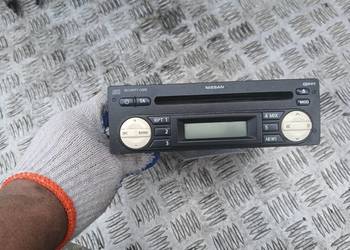 Radio fabryczne oryginalne Nissan Micra K12 + kod do radia