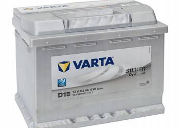 Akumulator VARTA D15 63Ah 610A - SOSNOWIEC