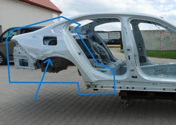 BMW 5 G60 530E x-drive Błotnik tył prawy próg A96 BMWG606523
