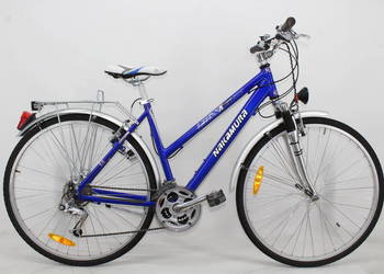 Aluminiowy rower damski NAKAMURA 24 biegi SHIMANO NEXAVE Koła 28 cali