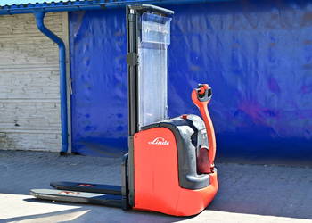 Paleciak elektryczny Linde L14 301cm 1400kg Duplex FHP 267