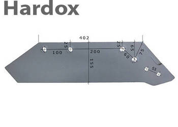 Lemiesz 16 cali 300ha! HARDOX 622142/P części do pługa KUHN