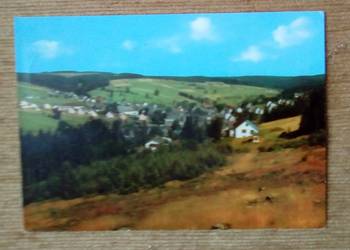 WIDOK NA WINDHEIM NA TERENIE PARKU PRZYRODY FRANKENWALD