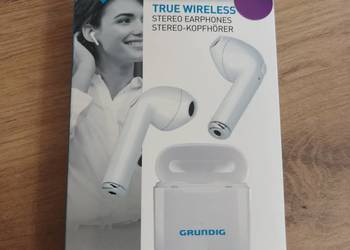 Słuchawki bezprzewodowe Grundig True Wireless Stereo – białe