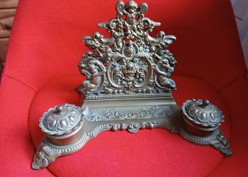 Mosiężny kałamarz