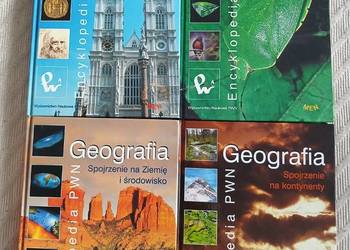 Zestaw miniencyklopedji PWN geografia, historia, biologia