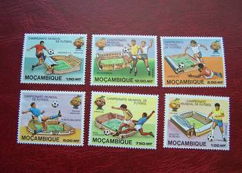Mozambik 1981 MNH Mi. 788/93 Sport Piłka nożna MŚ Espana 82