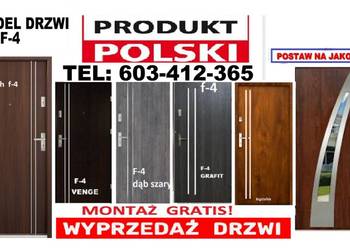 Drzwi do mieszkania w bloku zewnętrzne wewnątrzklatkowe