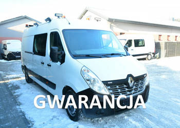 Renault Master 4 osobowy brygadówka doka max pełna opcja servis