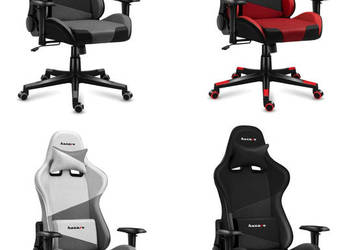 Fotel gamingowy gracza biurowy HUZARO FORCE 6.2 materiałowy