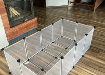 Kojec dla gryzoni królik chomik jeż wybieg klatka modułowa NOWA FV23