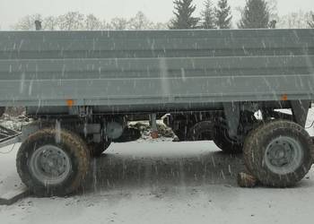 Przyczepa Czeska BSS 8T. Kiper Na Dwie Strony, Dolne Otwieranie