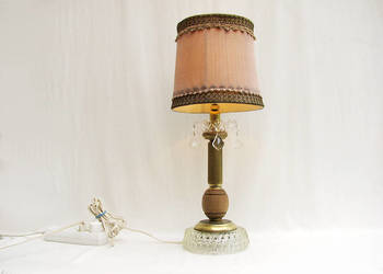 ~* Stara Lampka nocna * kryształki * ~ ~* Stara Lampka nocna * kryształki * ~