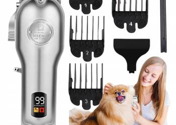 Maszynka do strzyżenia zwierząt Hiena dla psa kota golarka cicha