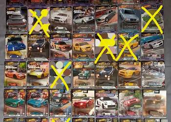 Hot Wheels Premium zestaw 37 sztuk /25 zł sztuka , Audi, Mercedes-Ben , BMW