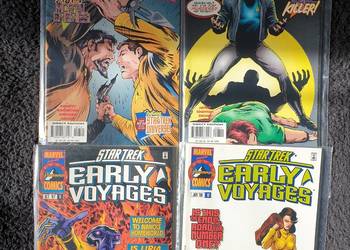 Star Trek Early Voyages - zestaw 4 komiksów Marvel USA